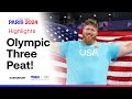 USA S Ryan Crouser Creates Olympic History With Third Straight Shot Put Gold Paris2024