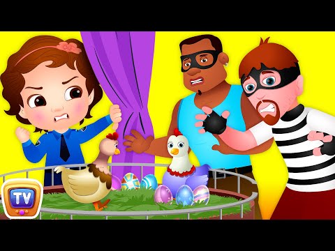 The Super Hens - Narrative Story - ChuChu TV Police Fun Cartoons for Kids