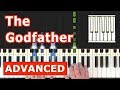 The Godfather Theme - Piano Tutorial Easy - Sheet Music (Synthesia)