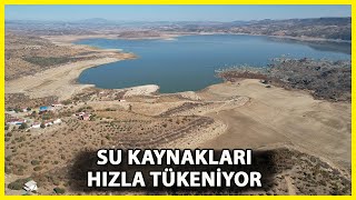 Manisa'da Su Kaynakları Alarm Veriyor