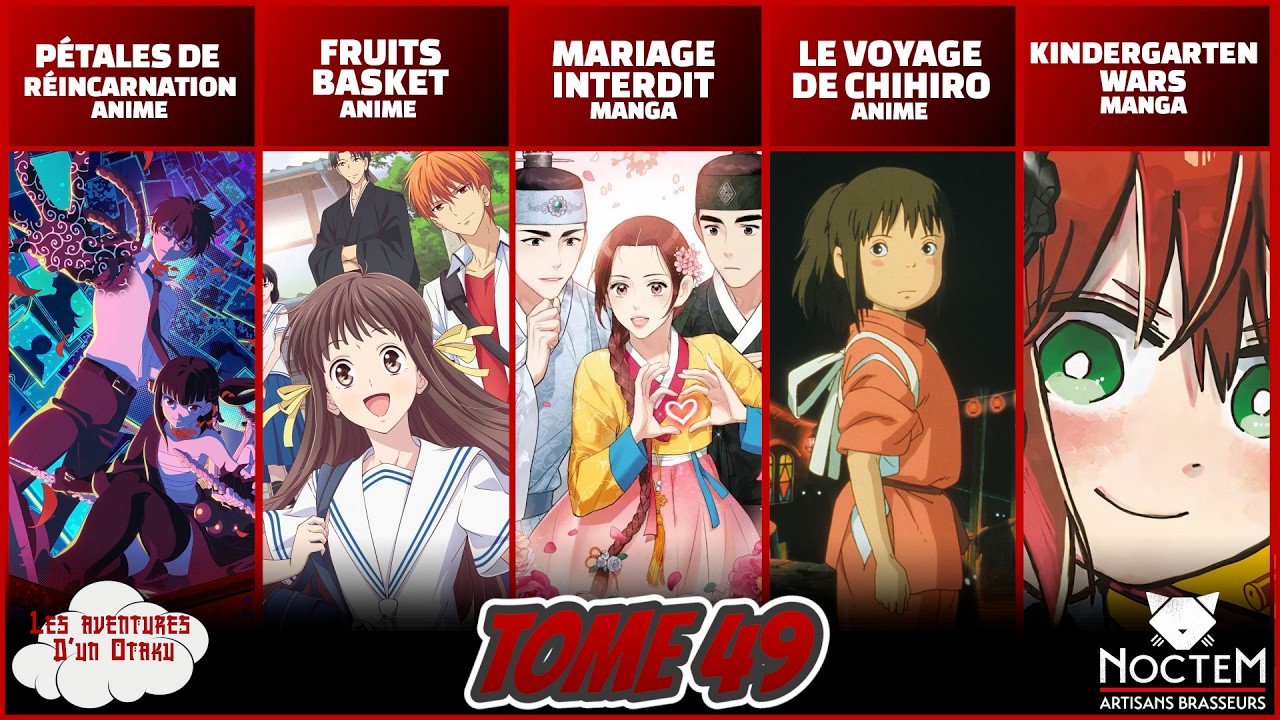 Les Aventures d'un Otaku Tome 49 - Fruits Basket, Le Voyage de Chihiro et p