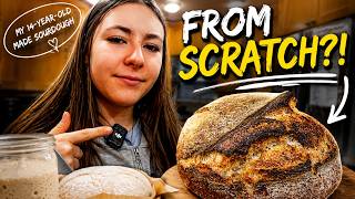 If a 14 year old can make this, so can you! (Sourdough Starter)