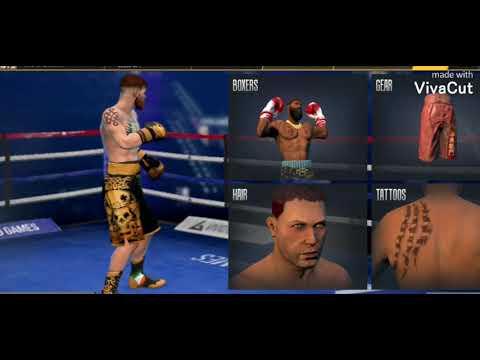 Real Boxing 2 2021 New Boxer Skin Set(Irishman)(Pacman)(Maywinner)
