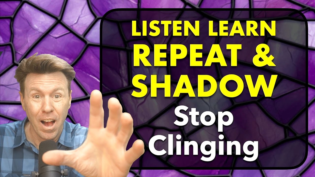 English Speaking Practice with Repeat-After-Me +SHADOWING for fluency