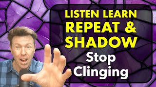 English Speaking Practice with Repeat-After-Me +SHADOWING for fluency