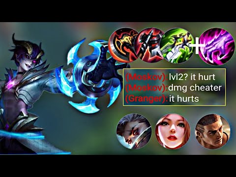 THE UNKILLABLE DYRROTH CORE | BEST BUILD AND EMBLEM FOR CORE DYRROTH | TRY THIS ONE SHOT BUILD |MLBB