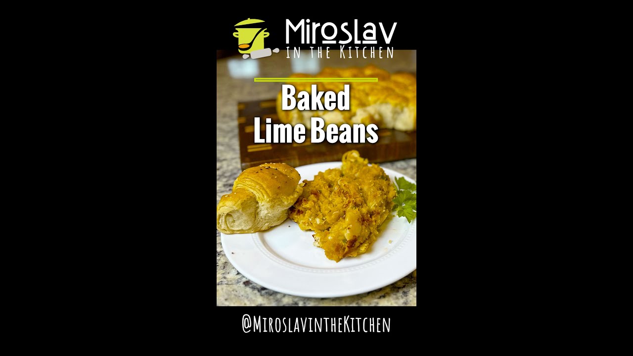 Easy Homemade Vegan Baked Lima Beans | Prebranac #recipe #vegan #veganfood #veganrecipes #easyrecipe
