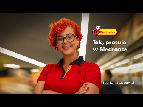 Tak, pracuję w Biedronce.