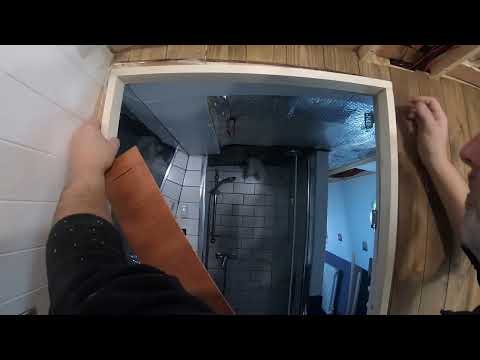 Vlog 61, Narrowboat Fit Out -   Power points and Internal Door frames