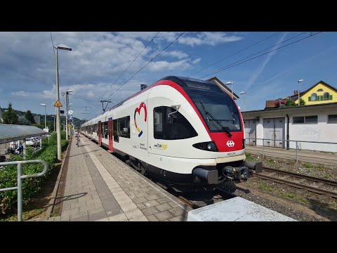 S-Bahn Basel | Mitfahrt in der S5 von Weil am Rhein bis Steinen im Flirt 1