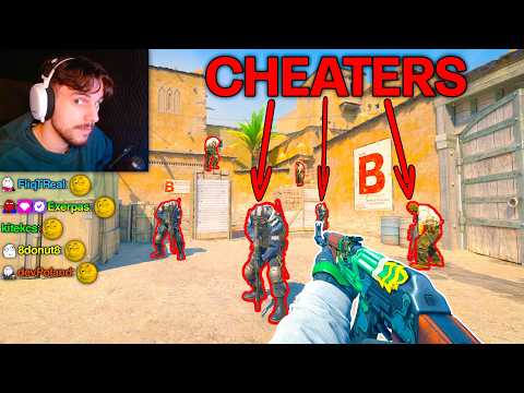 DUST 2 is INFESTED with CHEATERS...