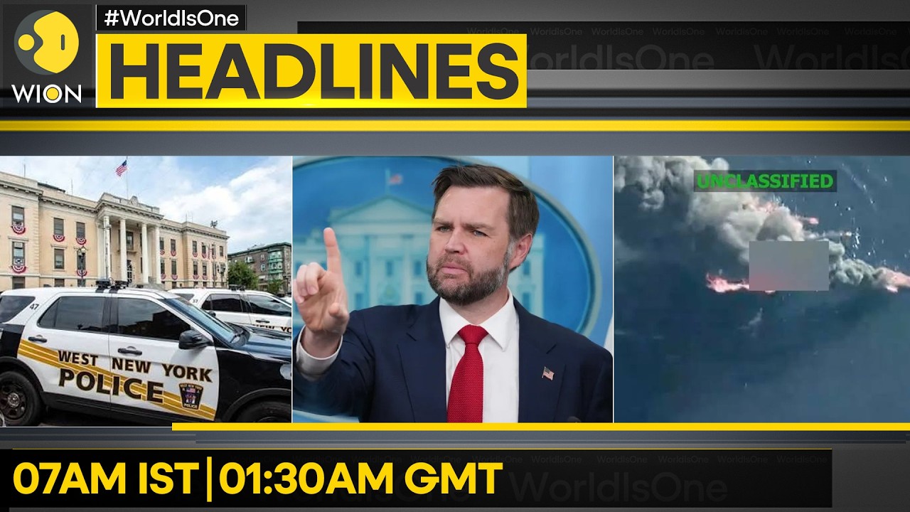 US Strike in Eastern Pacific Kills 3 | NY: Gunshots Trigger Panic in Times Square | WION Headlines