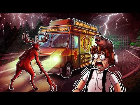 ขายเคบับกะดึก แต่ลูกค้าที่มา...ไม่ใช่คน?! 😱 | Roblox Shawarma Truck