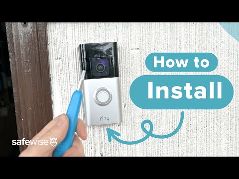 How to install the Ring Battery Doorbell Plus