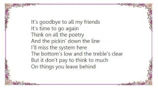Guy Clark - To Live Is to Fly DVD Lyrics