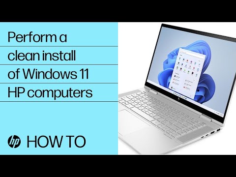 How to perform a clean install of Windows 11 | HP computers | HP Support