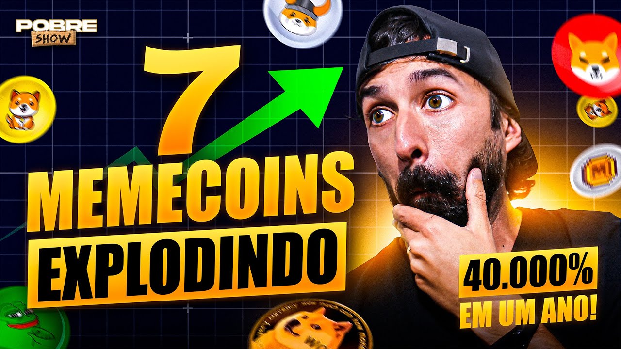 QUAIS SÃO AS CRIPTOS EM ALTA  - VOU TE EXPLICAR O QUE SÃO MEMECOINS.