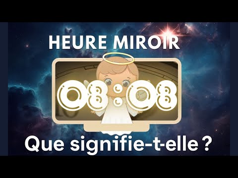 ✨ 08h08 — Ange Nith-Haiah 👼 : Signification spirituelle + Messages de ton heure miroir 🦋
