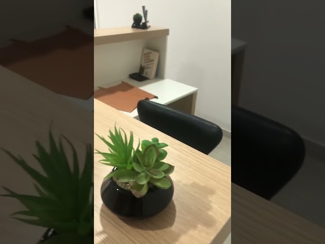 Mesa para Escritório Atendimento Carvalho Branco - Artany Móveis