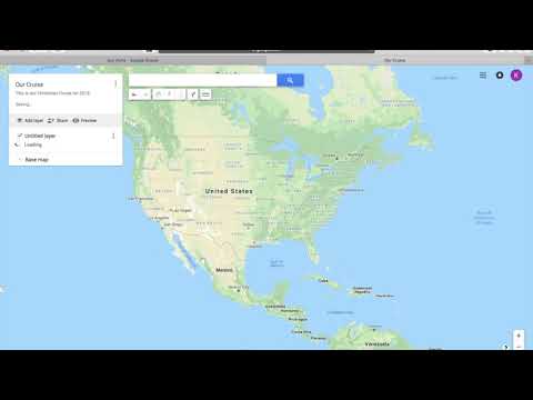 Creating Cruise Maps