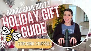 Board Game Buzzz Holiday Gift Guide (2023) Stocking Stuffers