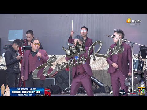 Esencia Real en Vivo 2025 - Morenada Transporte Pesado San Pedro de Ulloma 📸 Argos Producciones📀