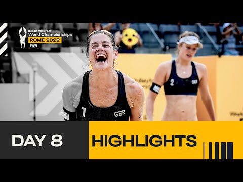 Women's Daily Highlights Rome 2022 | DAY 8 | #BeachWorldChamps