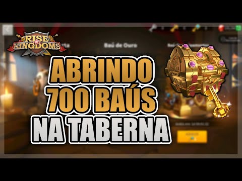 ABRINDO +450 BAÚS DE OURO E +200 BAÚS EQUIPAMENTOS - RISE OF KINGDOMS