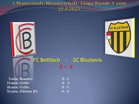 1.Mannschaft Meisterschaft 3.Liga FC Bettlach - SC Blustavia