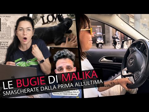 LE BUGIE DI MALIKA, LA MERCEDES E IL CANE CARISSIMO