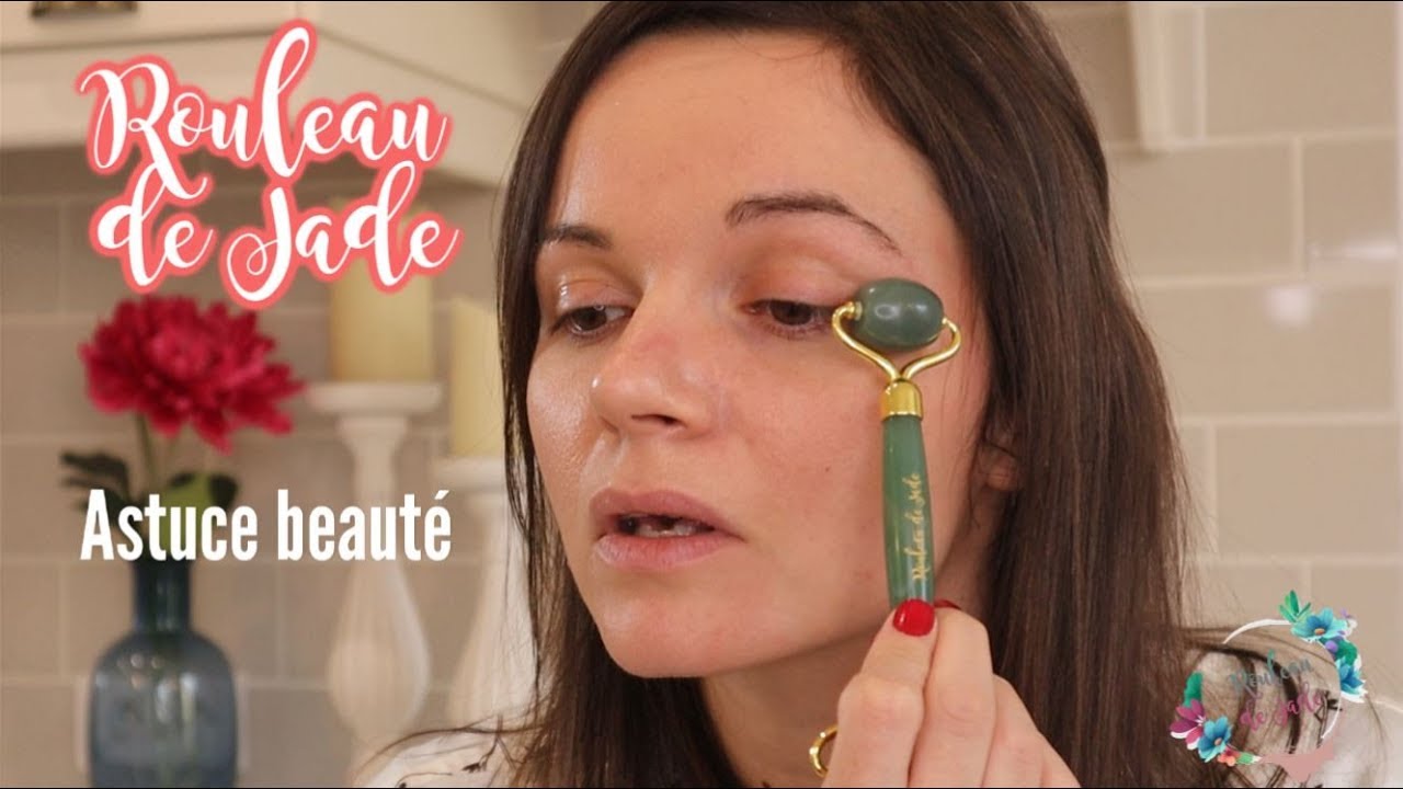 ❥ COMMENT UTILISER LE VRAI ROULEAU DE JADE, OUTIL DE BEAUTÉ ANTI RIDES 🌿