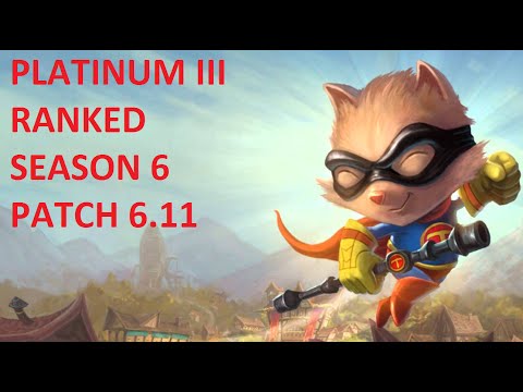 Teemo vs Darius Top ranked season 6 patch 6.11