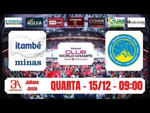 Itambé Minas x Altay Volleyball - Mundial de Clubes Feminino 2021