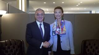 ԱԳ նախարարի հանդիպումը Եվրոպայի խորհրդի գլխավոր քարտուղար Մարիա Պեյչինովիչ Բուրիչի հետ