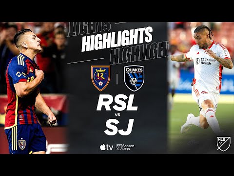 Real Salt Lake vs. San Jose Earthquakes | Full Match Highlights