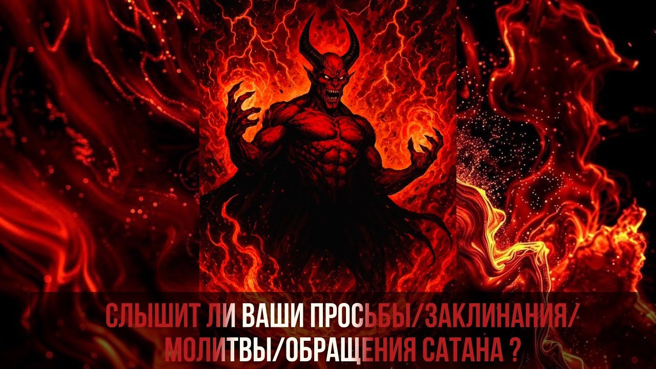 Слышит ли ваши просьбы/заклинания/молитвы/обращения Сатана 😈