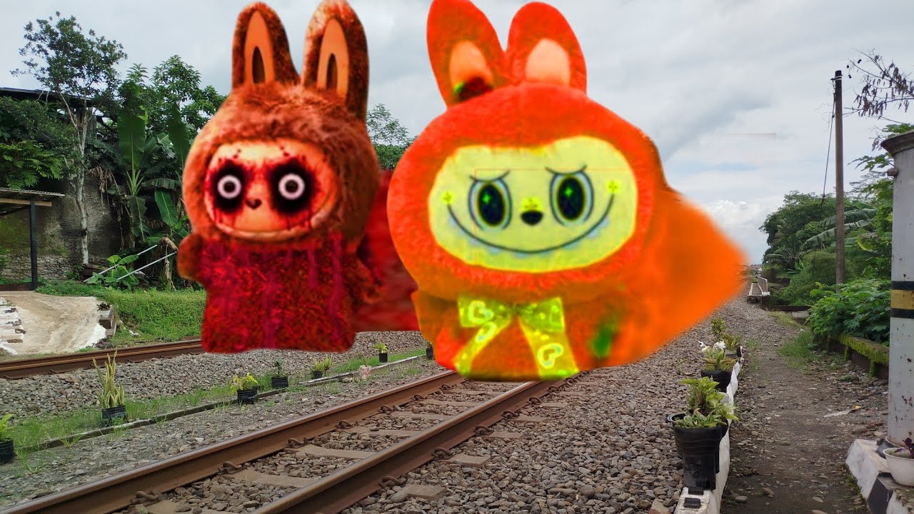 Kereta Api Panjang CC206 Pada Berubah Menjadi Kikio Exe VS Train Eater VS Kereta Api Labubu