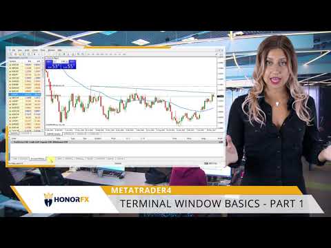HonorFX EN MT4 4 Terminal Window Basics   Part 1