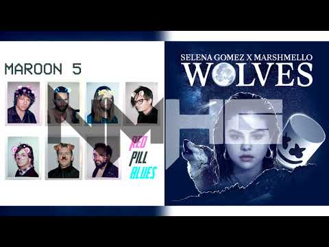 Girls Like Wolves - Maroon 5, Selena Gomez & Marshmello ft. Cardi B (Mashup)