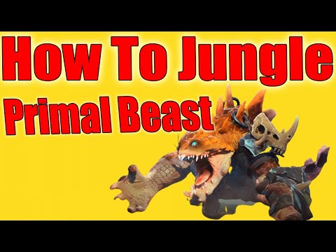 DoTa 2 How To Jungle Primal Beast Patch 7.31 gold 7000 - 15 min