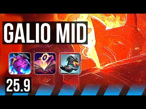 GALIO vs ANIVIA (MID) | 5/2/18, 1000+ games | EUW Master | 25.9