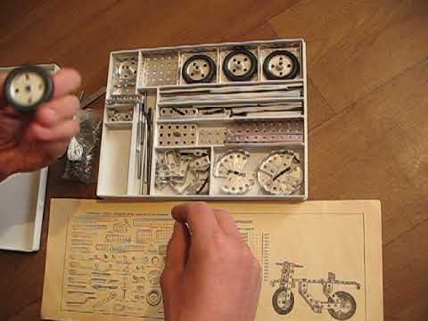 Конструктор алюминиевый 'Пионер' времен СССР