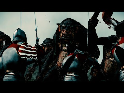 Resistance of Human Empire｜Cinematic TotalWar Battle｜Empire vs Greenskin