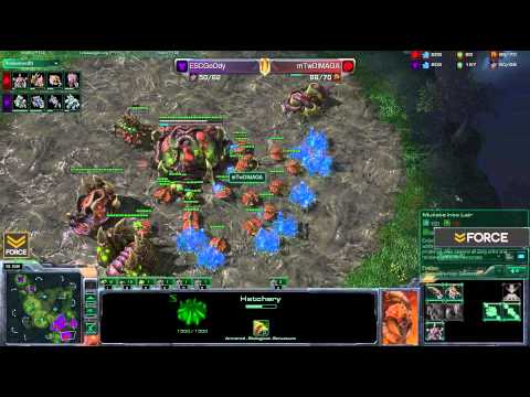 StarCraft 2 - GoOdy [T] vs DIMAGA [Z] G1 - Commentary