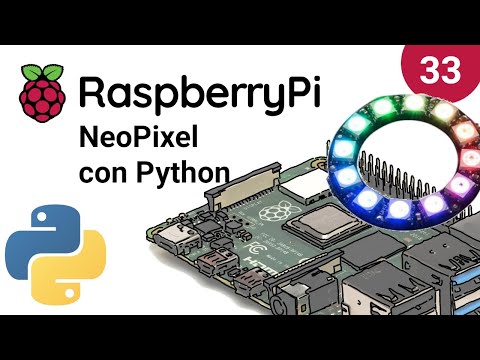 Usare i neopixel con Python e RaspberryPi - Video 33