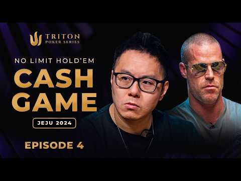 High-Stakes No-Limit Hold'em Cash Game | Triton Poker Jeju 2024 (Episode 4)