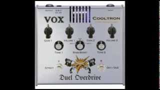 Video thumbnail for VOX Cooltron Duel Overdrive SOUND TEST!!!!!(by Novak) by Josip Novak