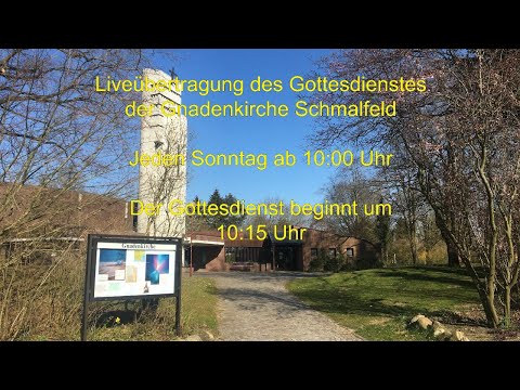 Gottesdienst in der Gnadenkirche Schmalfeld am 10.9.2023 mit Rudolf Naujack zum Thema Dankbarkeit