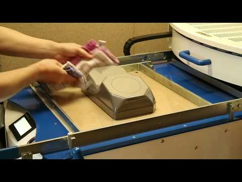 Formech 508DT vacuum forming Quad Headlight Part for VW T4  Transporter