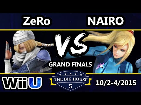 The Big House 5 - Nairo (Zero Suit Samus, Meta Knight) Vs. ZeRo (Sheik) - Grand Finals